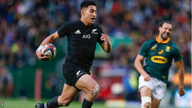 Rieko Ioane scores for New Zealand