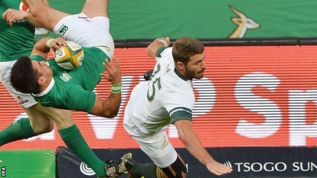 Willie Le Roux has won 37 caps for South Africa