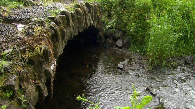 Connswater Bridge in east Belfast