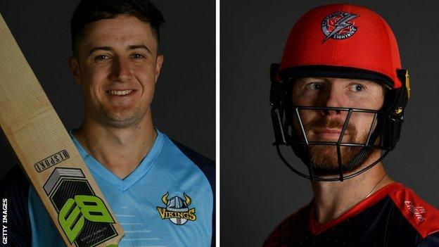 Yorkshire's Tom Kohler-Cadmore and Lancashire's Steven Croft each top scored with 97 for their respective sides