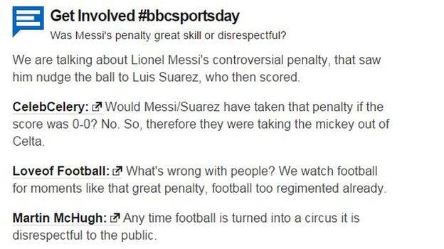 Monday's BBC Sportsday debate highlighted football fans' divided opinion