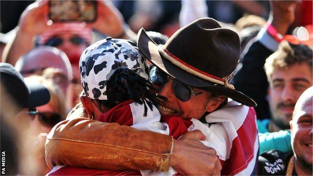 Lewis Hamilton and Matthew McConaughey