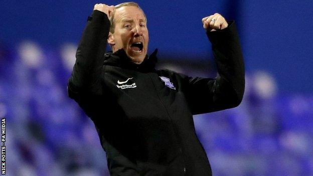 After going four months without a home win, Blues' victory in Lee Bowyer's first game in charge was actually their second in less than three weeks