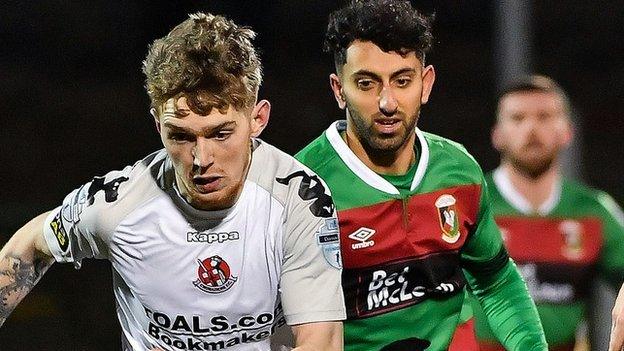 Crusaders v Glentoran is one of the five Irish Premiership matches scheduled for Saturday