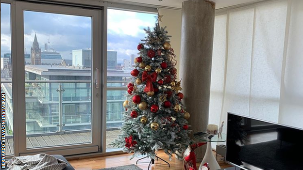 Picture of Bernardo Silva's Christmas tree