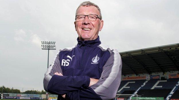 Falkirk interim boss Alex Smith