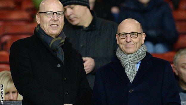 Avie and Joel Glazer Manchester United