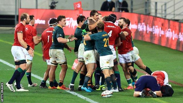 Lions and South Africa