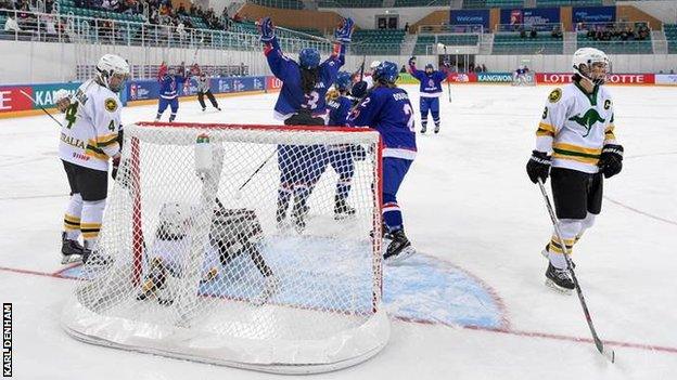 GB women's ice hockey