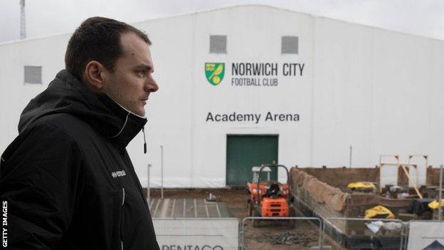 Norwich City sporting director Stuart Webber