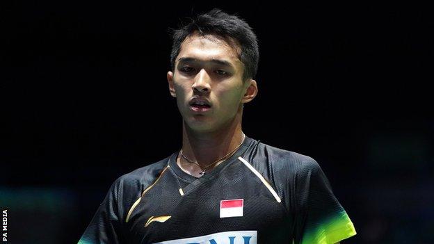 Indonesia's Jonatan Christie