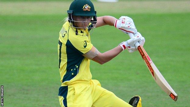 Australia's Meg Lanning