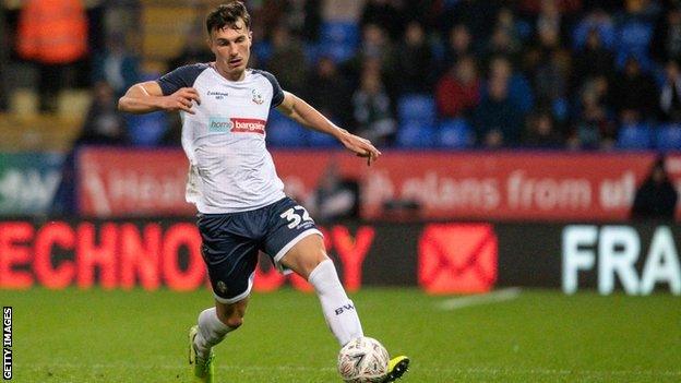 Josh Earl was only on the losing side three times in eight league games for bottom club Bolton