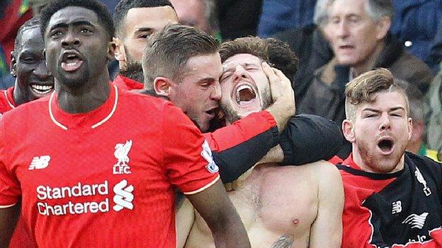 Liverpool celebrate