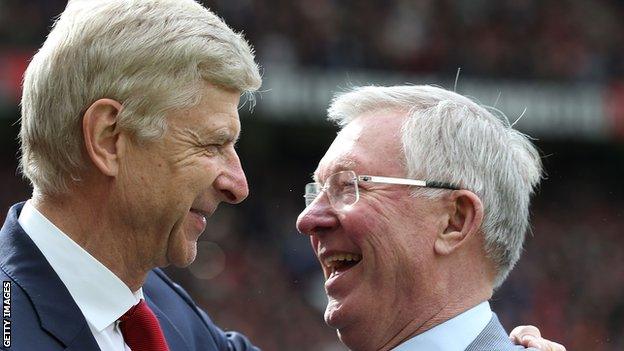 Arsene Wenger and Sir Alex Ferguson