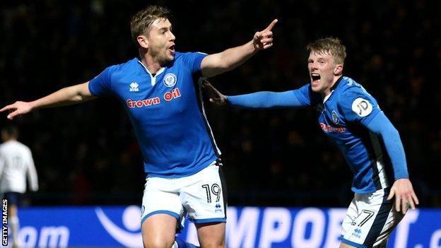 Steve Davies scored a dramatic injury-time equaliser for Rochdale to earn a fifth-round replay against Tottenham last season