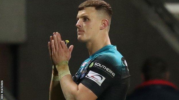 Ash Handley's hat-trick takes him one clear as Super League's top try scorer this season with eight