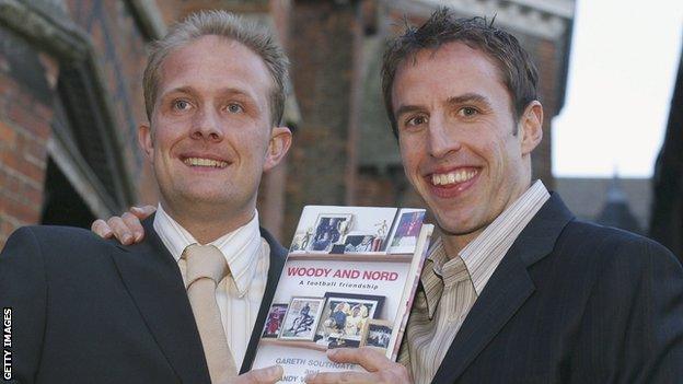 Andy Woodman and Gareth Southgate