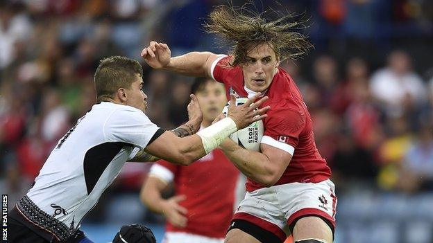 Jeff Hassler last played for Canada at the 2015 Rugby World Cup against Romania