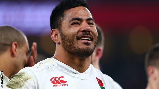 England centre Manu Tuilagi