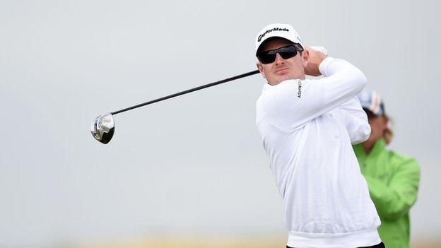 Justin Rose at the 2014 Scottish Open