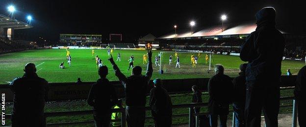 Newport County at Rodney Parade