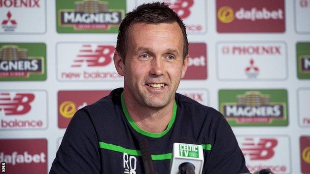 Celtic manager Ronny Deila