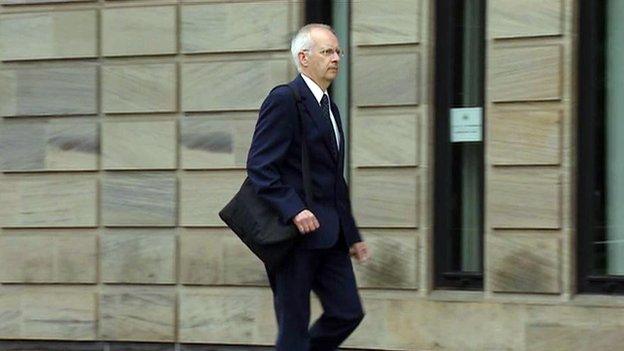 Dr Kenneth Lyons at Glasgow bin lorry crash inquiry