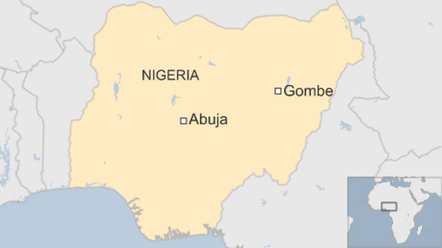 Map of Nigeria