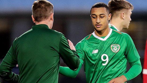 Adam Idah will hope to impress Stephen Kenny at senior level