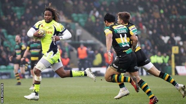 Sale winger Marland Yarde