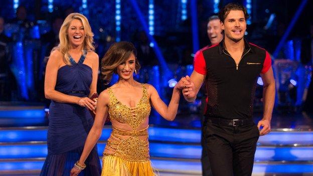 Anita Rani and Gleb Savchenko