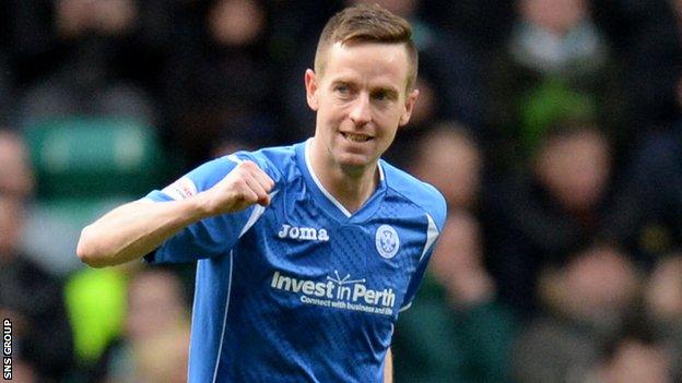 Steven MacLean is rested when St Johnstone play on artificial surfaces