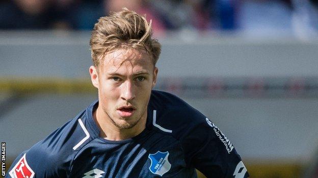 Felix Passlack made 16 Bundesliga appearances while on loan at TSG Hoffenheim last season