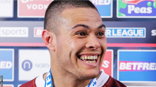 Huddersfield's Tui Lolohea kicked three conversions and two penalties for an individual10-point haul