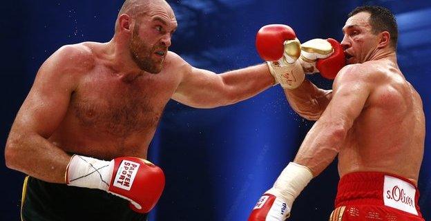 Wladimir Klitschko v Tyson Fury