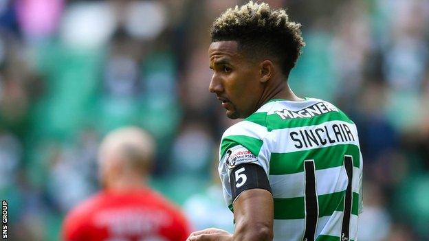 Scott Sinclair has scored 17 goals for Celtic this season