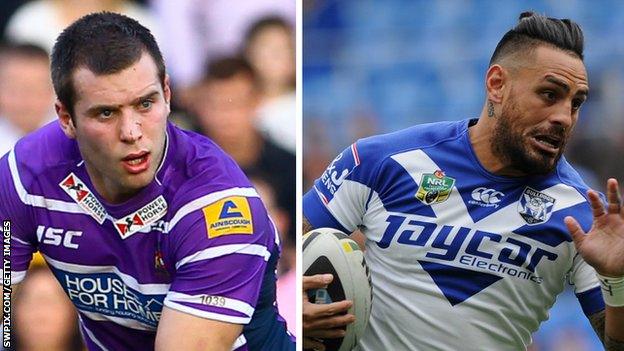 Iain Thornley and Reni Maitua