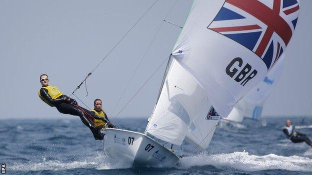 Helm Hannah Mills and crew Eilidh McIntyre had gone into the Santander event with only three days practice together