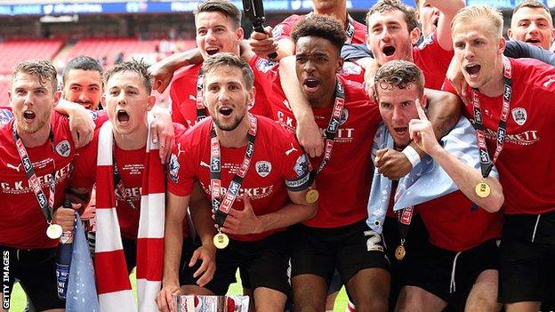 Barnsley win promotion