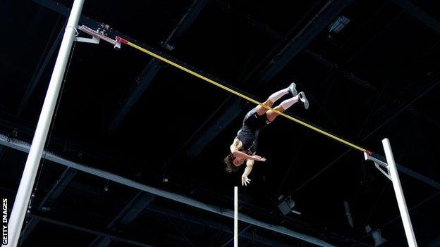 Sweden's Armand Duplantis set a world pole vault record of 6.17 metres at the Orlen Copernicus Cup 2020 World Athletics Indoor meeting in Torun, Poland