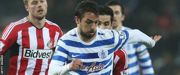 Niko Kranjcar in action for Queens Park Rangers