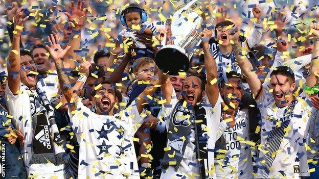 LA Galaxy won the 2014 MLS Cup