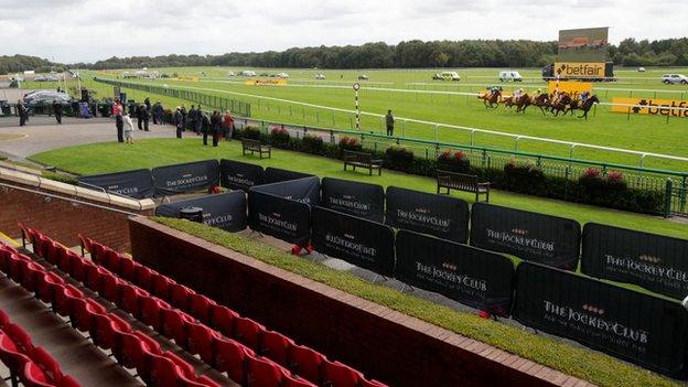 Racing in Britain has been taking place without spectators since March