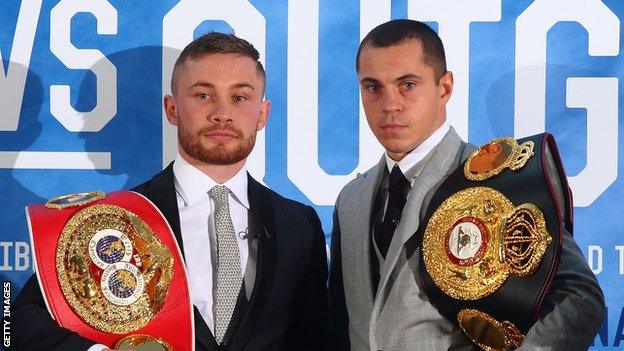 Carl Frampton and Scott Quigg