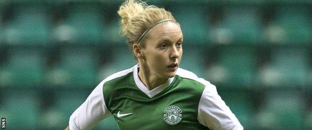 Hibs defender Rachael Small