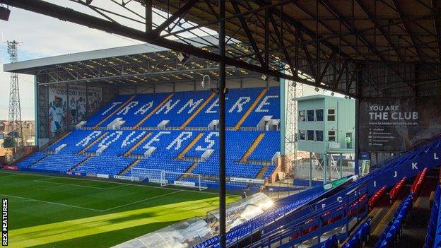 Tranmere's Prenton Park stadium