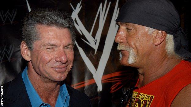 Vince McMahon and Hulk Hogan