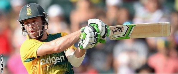 South Africa's AB de Villiers