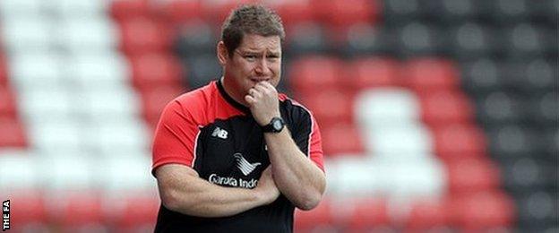 Liverpool boss Matt Beard